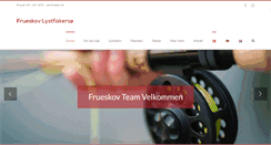Desktop Screenshot of frueskov.dk